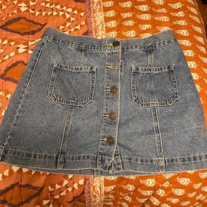 Forever 21 Jean Skirt